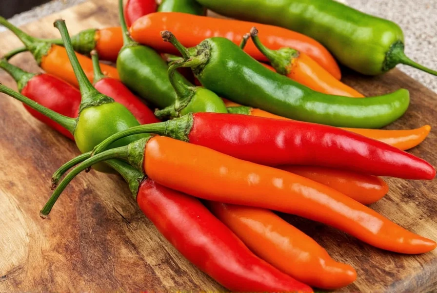 Various Mexican dishes featuring chili peppers