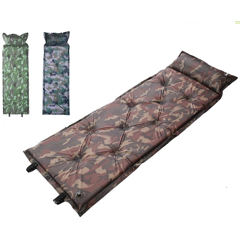 

Self-Inflating Sleeping Pads Thick Water Repellent Coating Mats Great for Outdoor