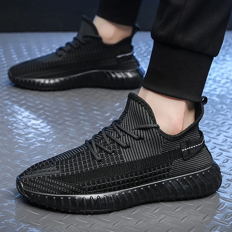

2021 High quality Yeezy 350 Sneakers Men Breathable Casual shoes fly knitting shoes Women sports Tennis Shoes