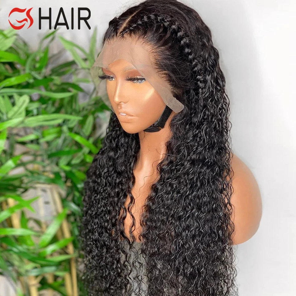 

150% Density Pre-Plucked Cheap Natural Human Hair Weave Straight/Curly/Body/Water Wave 100% Handmade Full Lace Wigs For Women, Natural color #1b