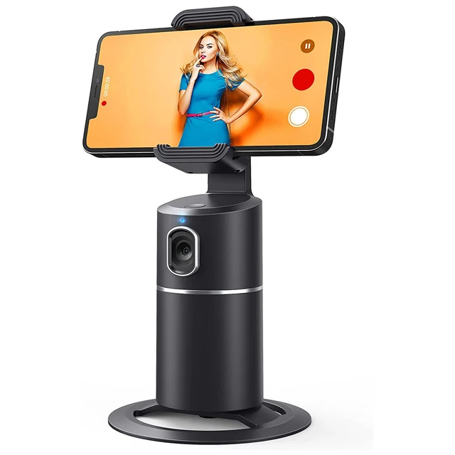 

Auto Tracking Handsfree 360 Rotation Face Object Track Camera Phone Mount Content Creation Tripod Kit for Videos and Photos