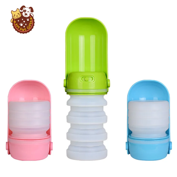 

Collapsible BPA free silicone simons cat bottle, Custom