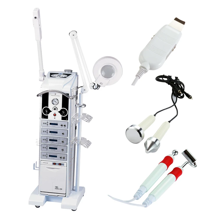 

2021Factory price 19 in 1 multifunctional skin care beauty machine for salon, White