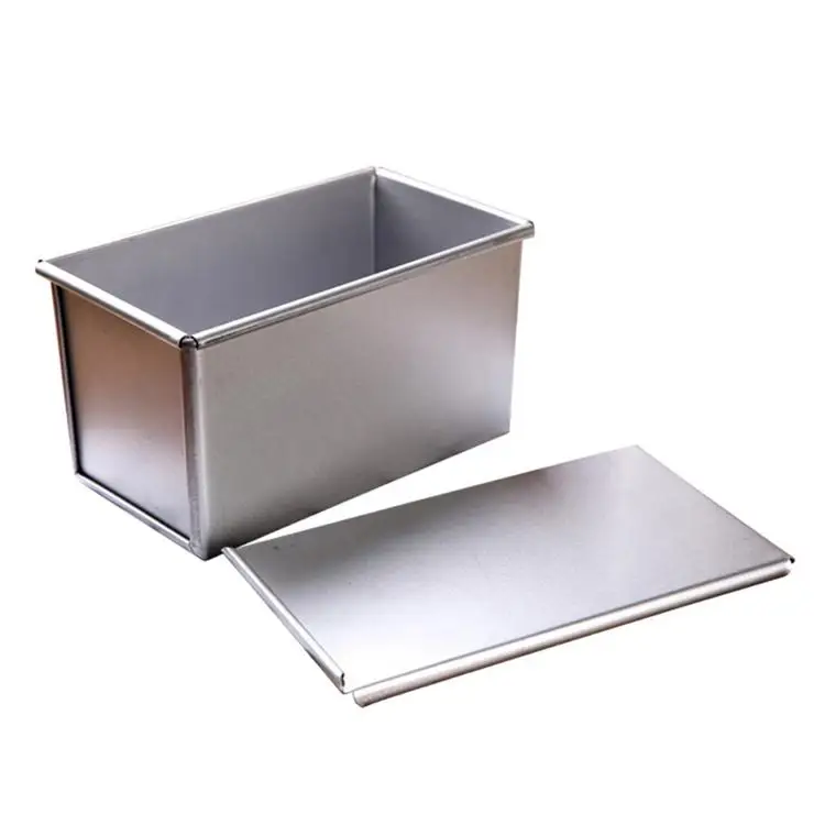 

Toast Baking Mould Non-stick Durable Bread Cake Bakeware Pan with Cover