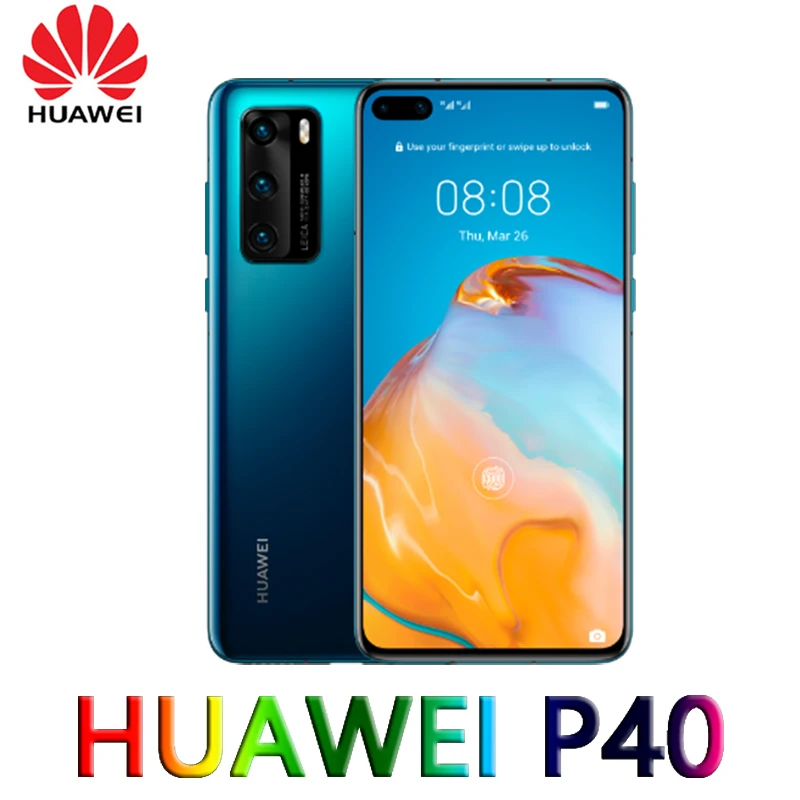 

HUAWEI P40 5G Smartphone 6.58 inch EMUI 10.1 Kirin 990 5G 8-core Deeply Rear Camera 4200mAh HUAWEI P40