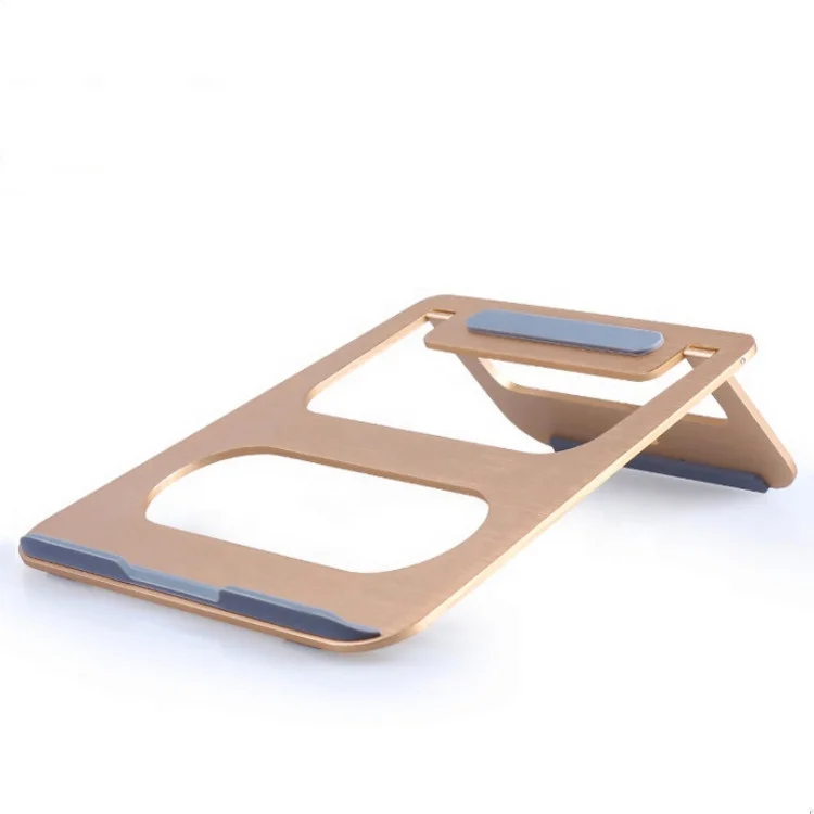 

Custom Service Universal Desk For Portable Notebook iPad Folding Stand Aluminum Laptop Cooling Stand, Customized color
