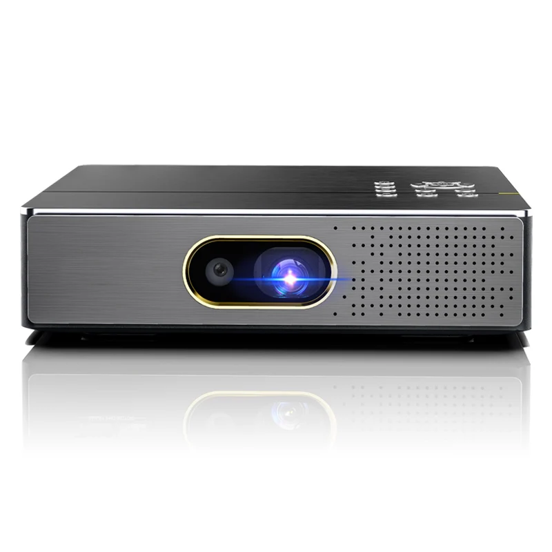 

S5 with 3D glasses MINI DLP 3D Projector 4K 5G WIFI Smart Android for Home Theater Beamer Full HD 1080P Video lAsEr Projector