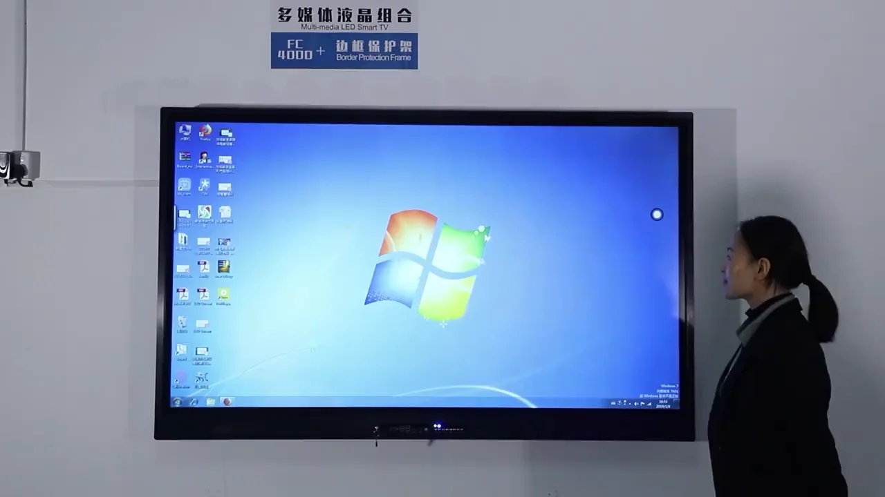 Really Manufacturer 75 Inch Ir Touch Interactive Smart Board Cheap