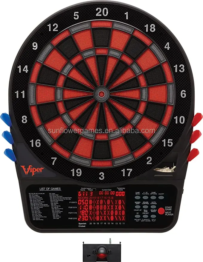 Electronic Dart Board Set 18inch Target Area Digital Soft Tip