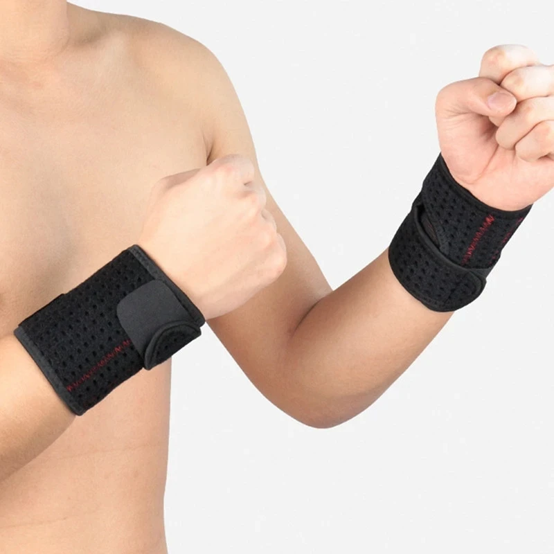 

Sports Breathable Neoprene Carpal Tunnel Splint Protector Arthritis Sprains Strain Wrist Support Brace, Black, or customized