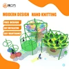 Rope Cube indoor rainbow rope net weaving children's powerless climbing paradise non-standard amusement equipment rope net town