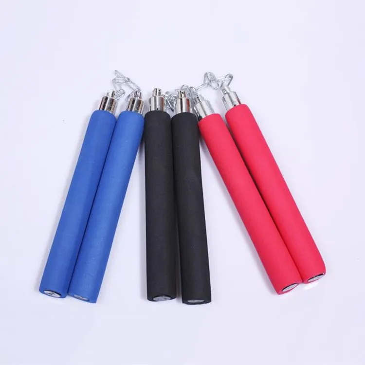 

Sponge nunchaku EVA Nunchaku fitness Martial arts training Nunchaku, Red