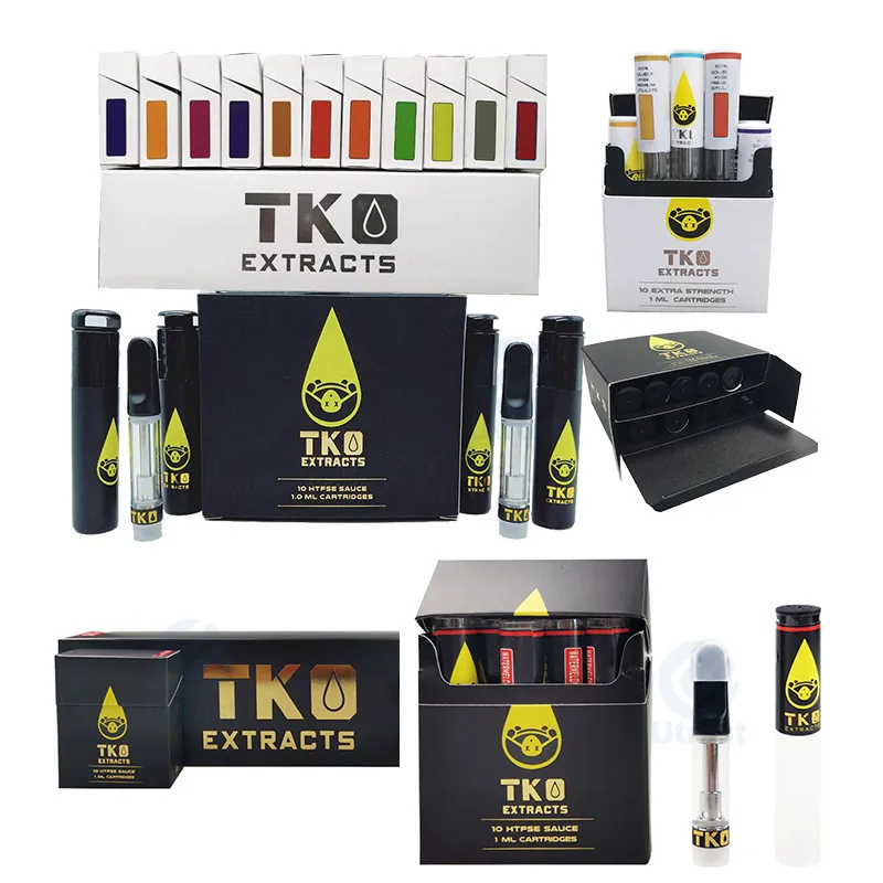 

Whole set 510 thread 0.8ml TKO cartridge TKO cbd cartridge kit 1ml cbd oil vape cartridge tko brand wholesale price