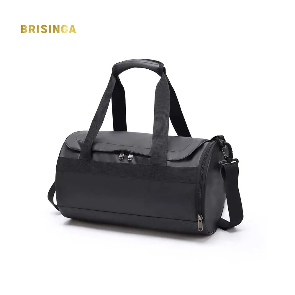 

high quality gym bag custom logo foldable gym sport duffel bag mens gym bags sports, Black