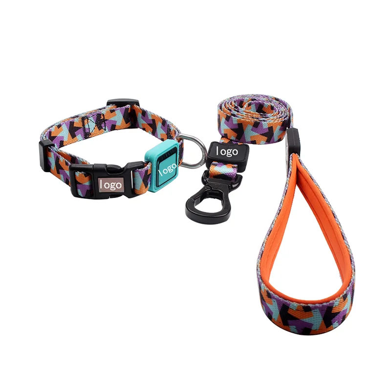 

2021 Custom Dog Accessories Nylon Pet Collars And Leash Wholesale With Good Price Supplies