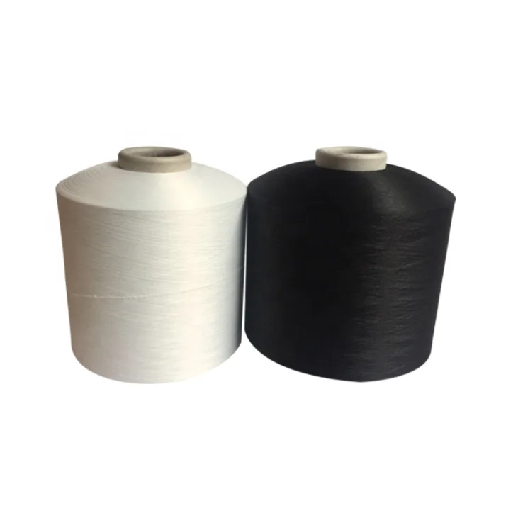 
High stretch polyester yarn covering spandex yarn for knitting socks 