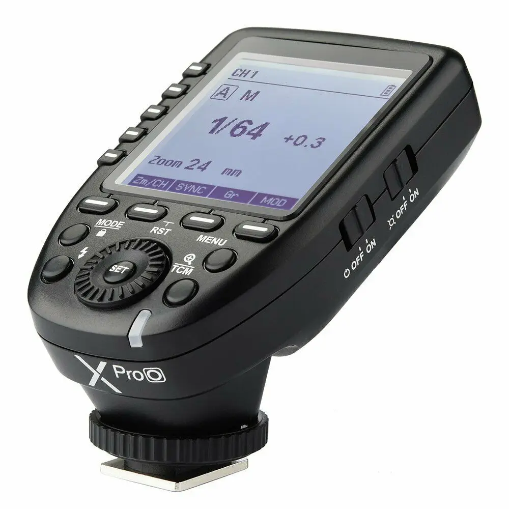 

Godox XPro-O 2.4G TTL Wireless Flash Transmitter For Olympus/Panasonic
