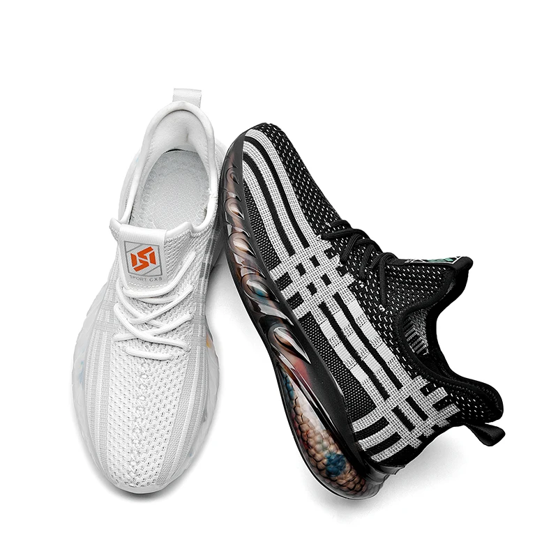 

New trend young men fashion custom sneakers breathable sport casual mens Tennis shoes, Double color