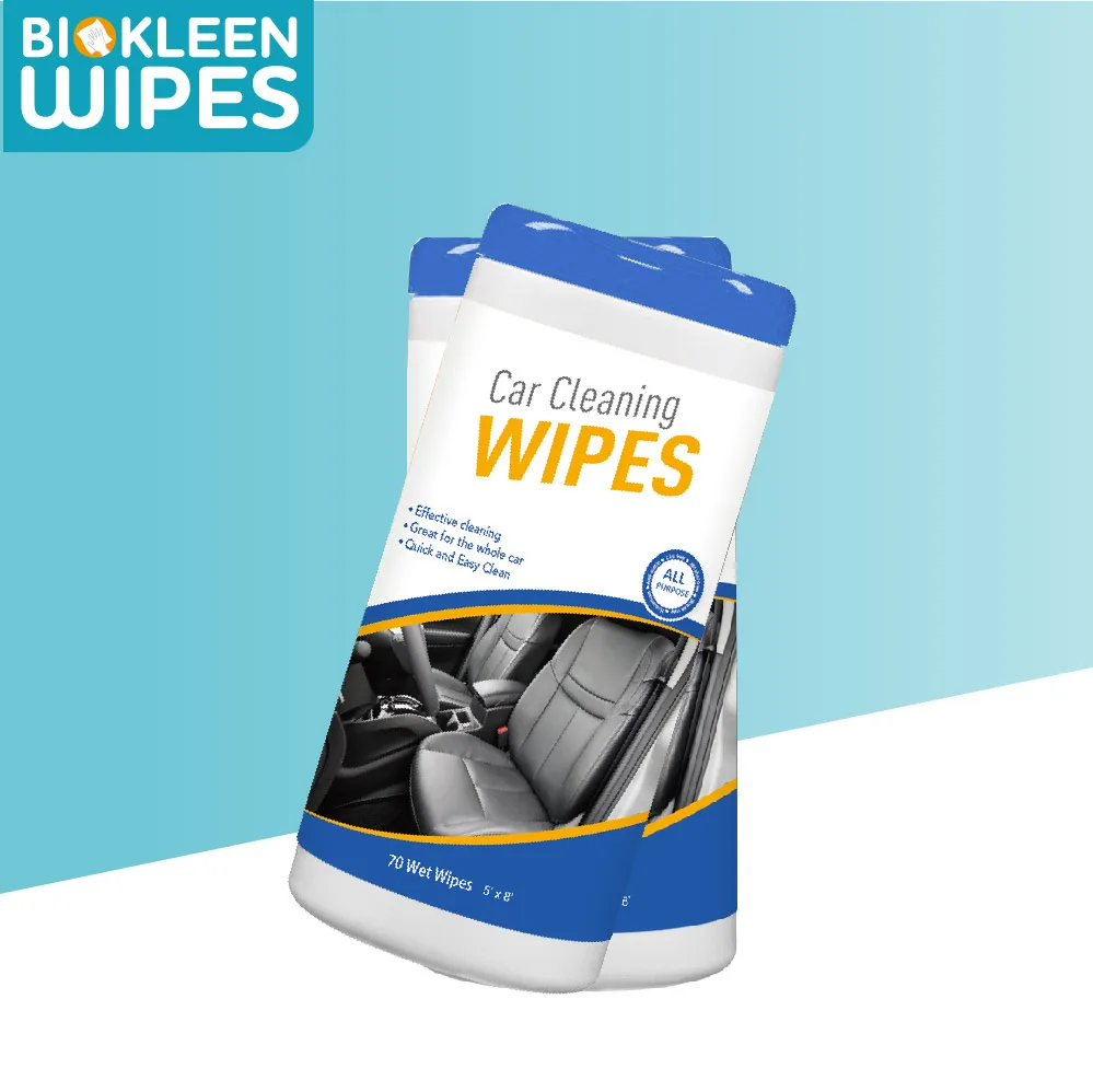 

Biokleen Manufacturers Of Spunlace Nonwoven Auto care wet wipes