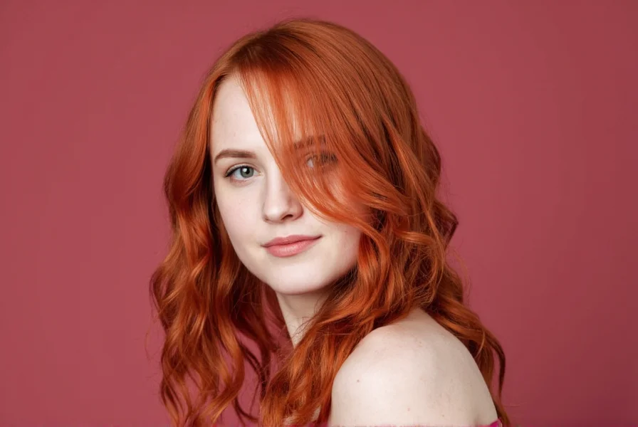 dark ginger hair color
