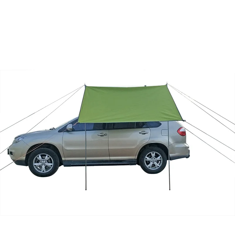 

High Quality Outdoor Camping Side Pergola Oxford Sliver Coated SUV Awning Tent