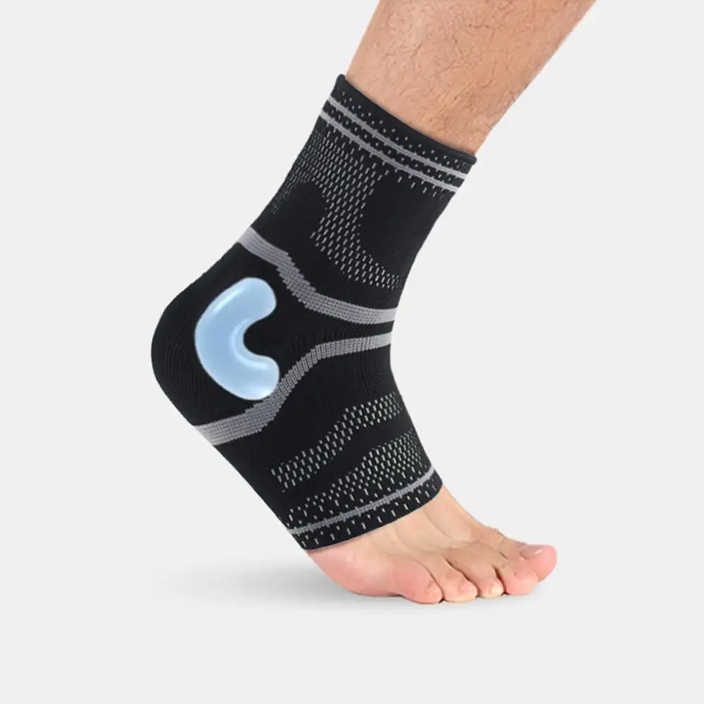 

Awesome 1PC Professional Compression Ankle Bandage Sleeves Sports Anklets Injury Protector Fitness Ankle Protection Straps, Black