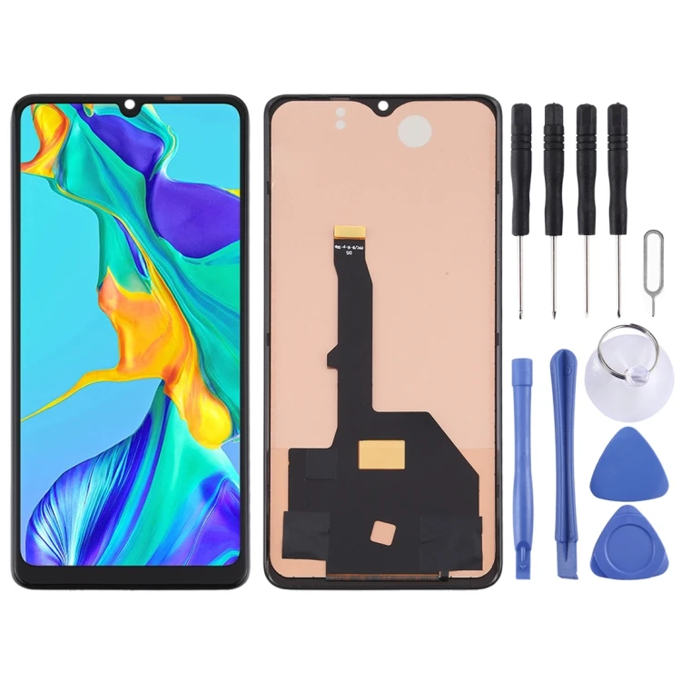 

TFT Material LCD Screen and Digitizer Full Assembly (Not Supporting Fingerprint Identification) for Huawei P30 Pro Replacement