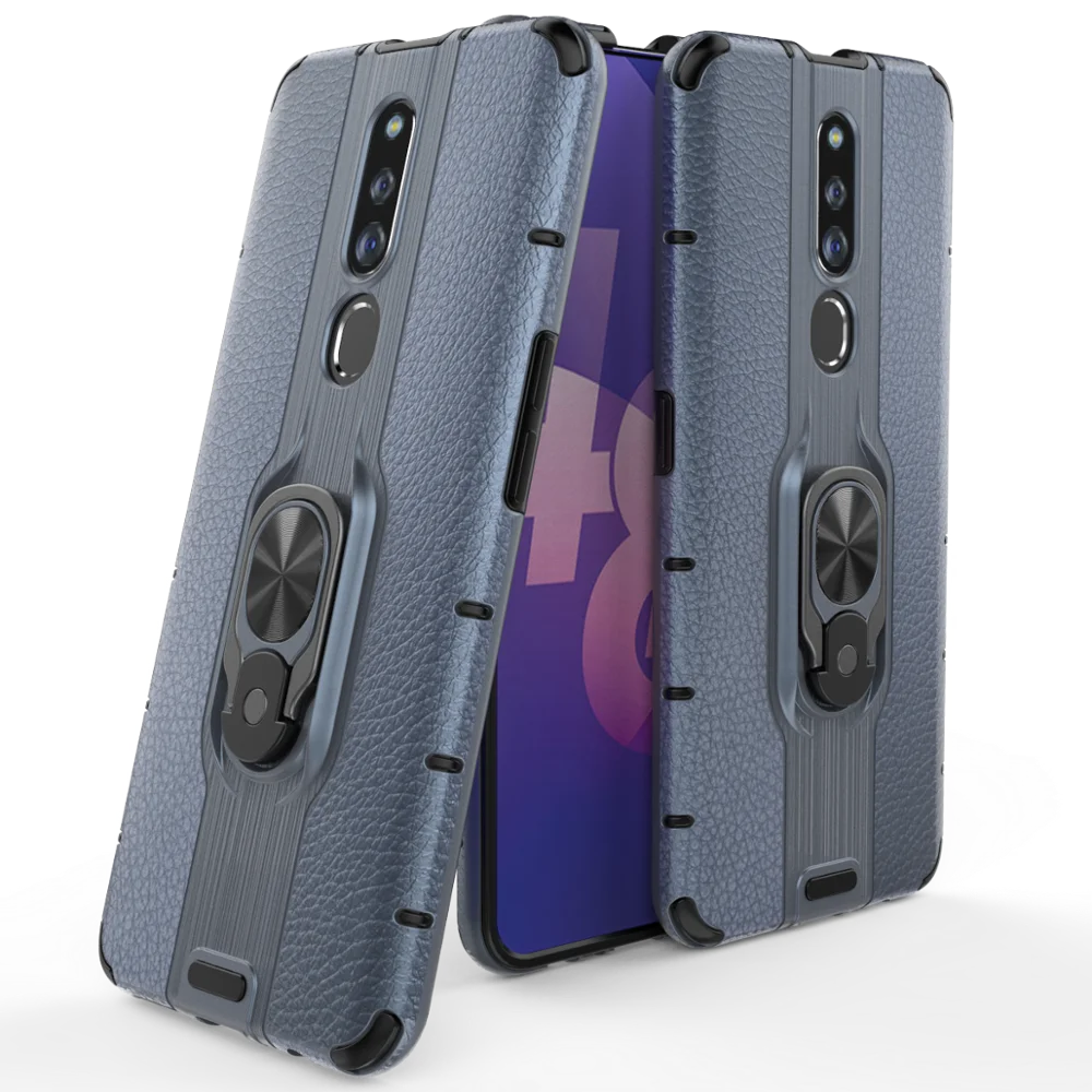 

For Oppo f11 Pro cover Full Protector anti-shock Case Compatible Brand and Phone Case with kickstand in back