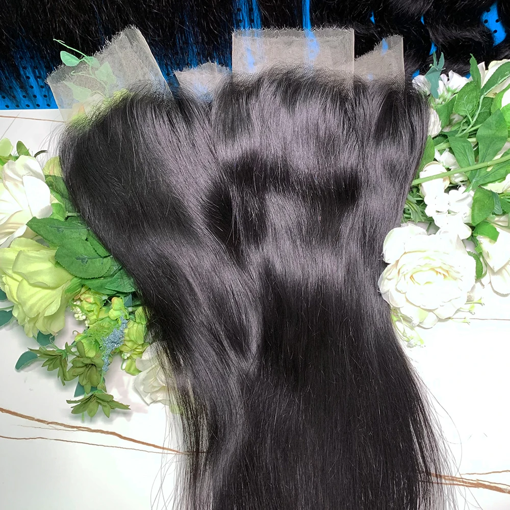 

Swiss Lace Front Closure 6x6 Hd Transparent Lace Closure Frontal Human Hair Closure 4*4