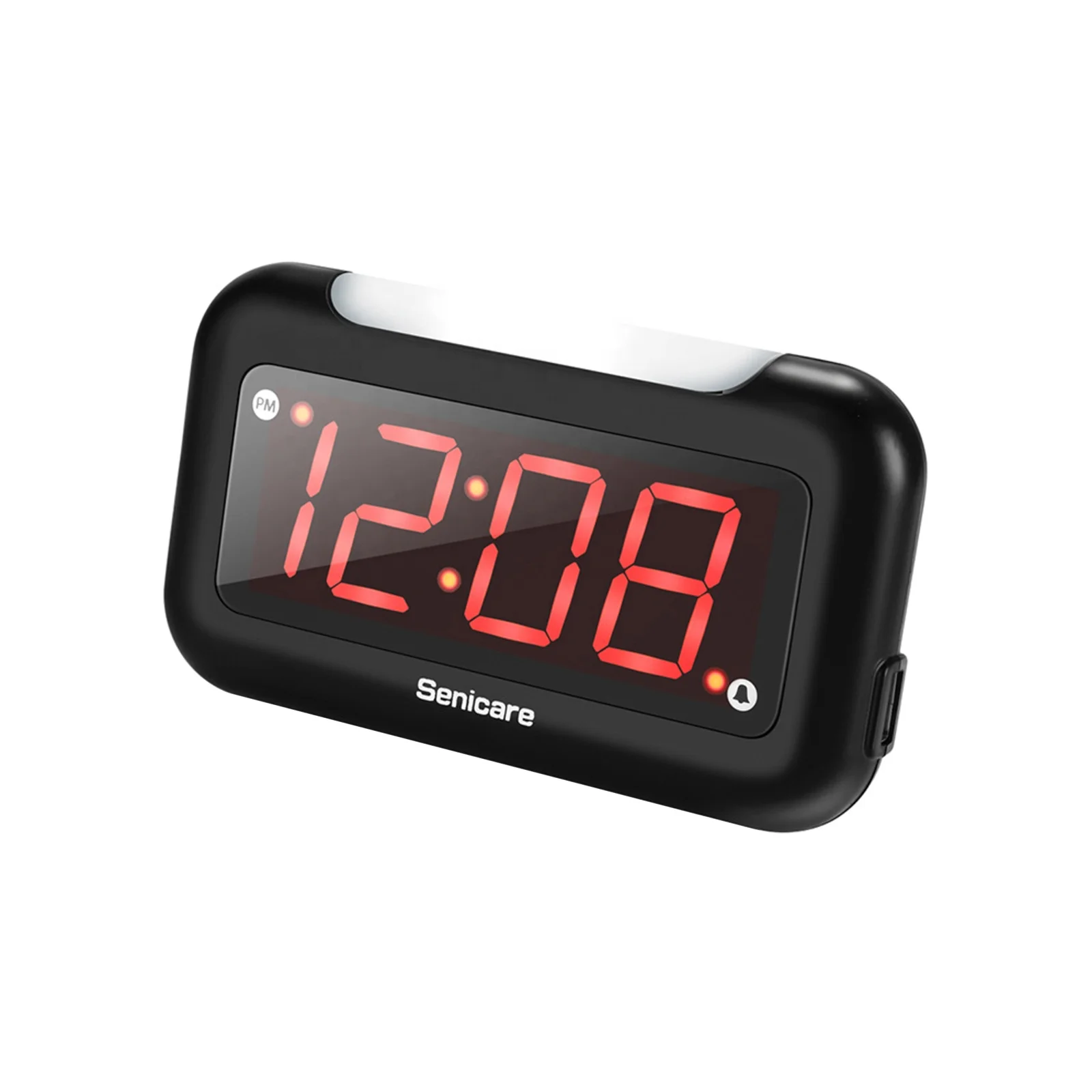 

LED Digital Alarm Clock with Nightlight USB Charging Port Loud Beep Alarm with Snooze Easy to See Large Bright Big Red Digit Dis