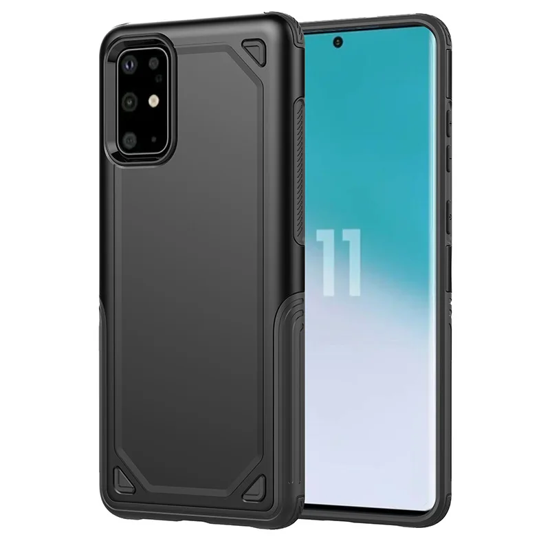 

Senlancase Heavy duty PC Hybrid TPU Rugged Bumper shockproof phone back cover For samsung galaxy s20 Plus
