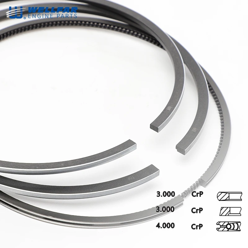 Wellfar Cat Engine Spare Parts C12 Standard 130mm Piston Ring For