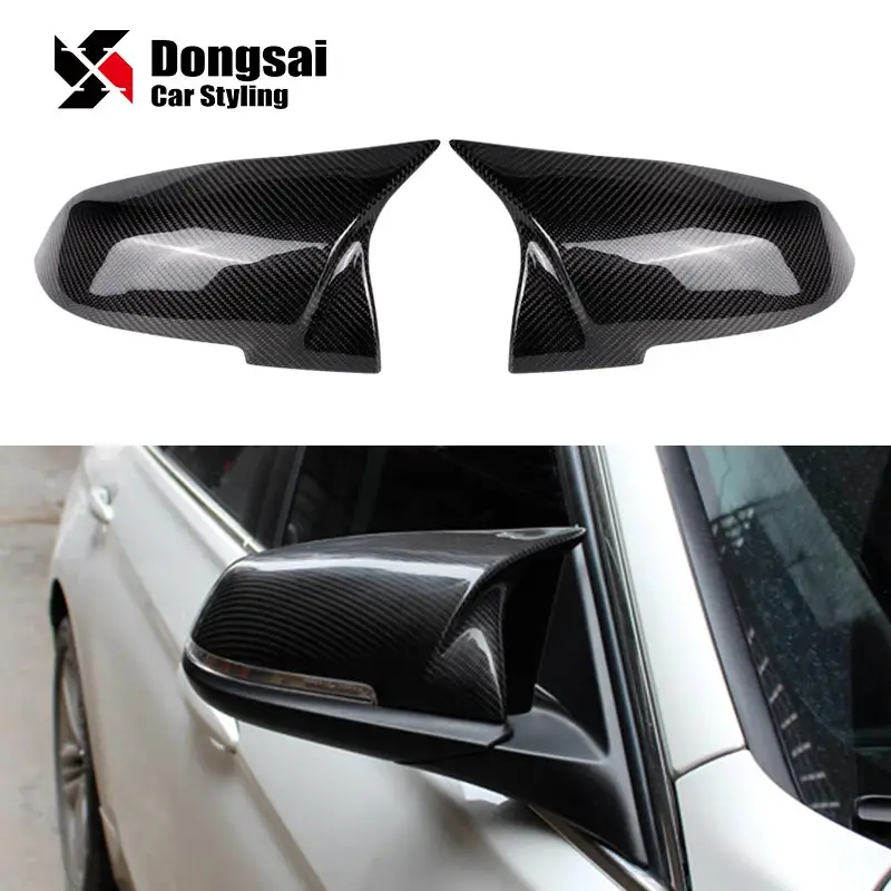 

Carbon Fiber Side View M Look Wing Mirror Covers Caps for BMW F20 F22 F30 F31 F35 F34 F32 F33 F36 E84 2012-2018