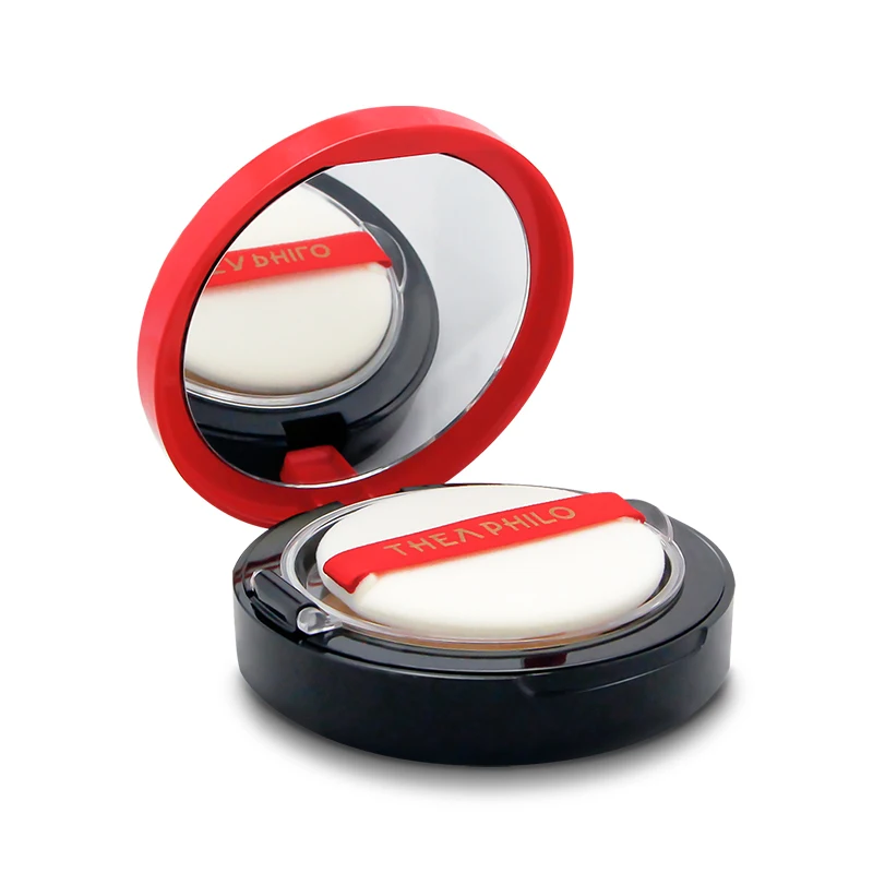 

OEM Liquid Dark Natural Waterproof Foundation Pressed Powder Makeup Base, 2colors