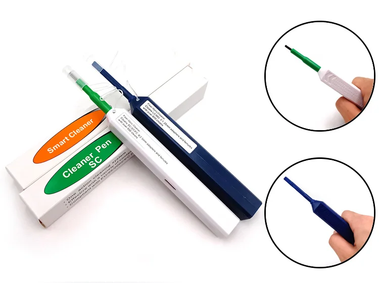 One Click Fiber Optic Cleaning Pen Optical Cleaner LC/MU 1.25mm Connector Cle-Q1 