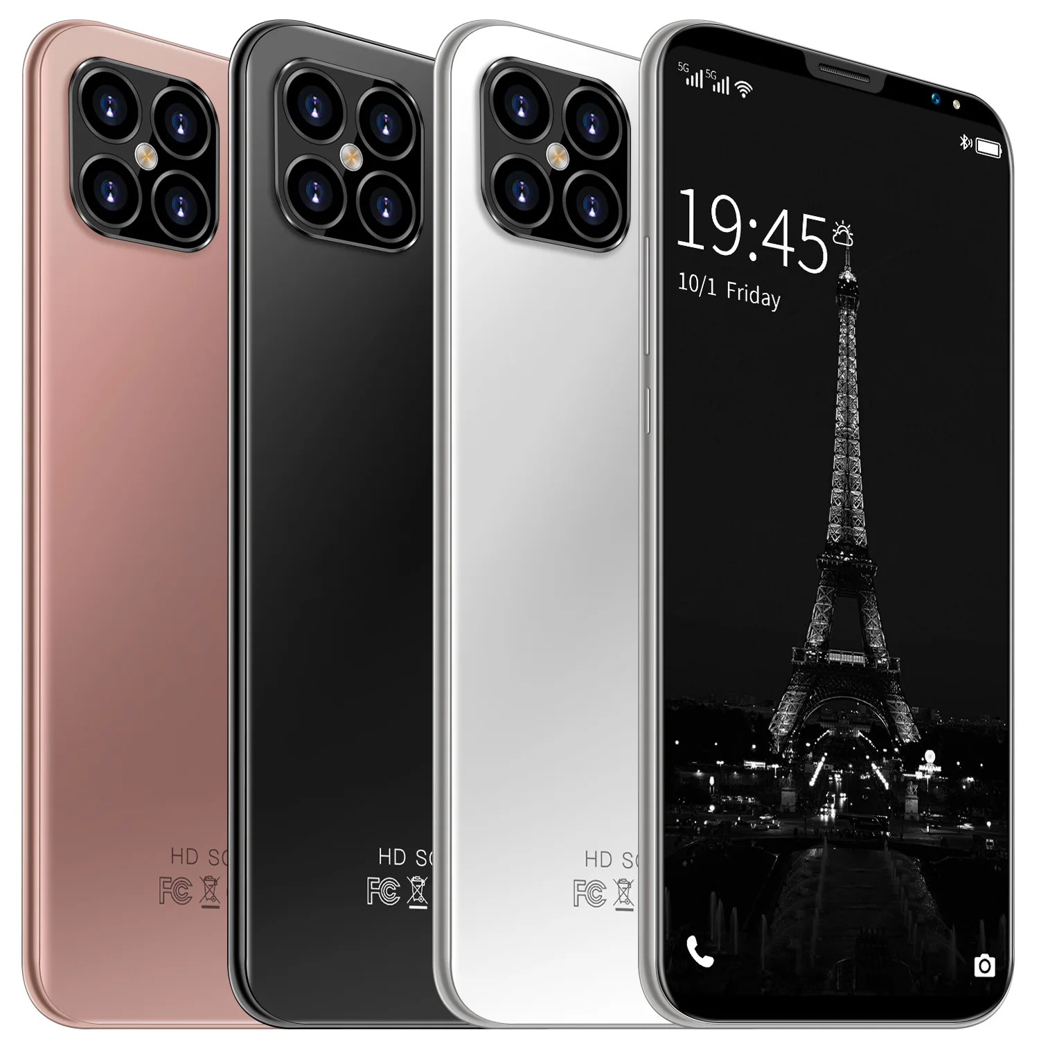 

i12 Pro + 6.1 inch 6GB + 128GB Android smartphone 10 core 5G LET phone 4 camera MTK6889 face ID unlock mobile phone