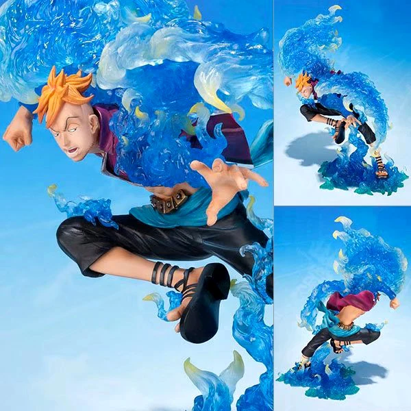 Oem high quality Plastic Resin toys Custom anime toy One piece Marco figure