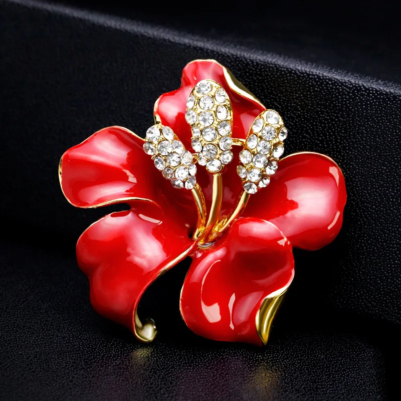 

Brooch pin flower exquisite rose brooch