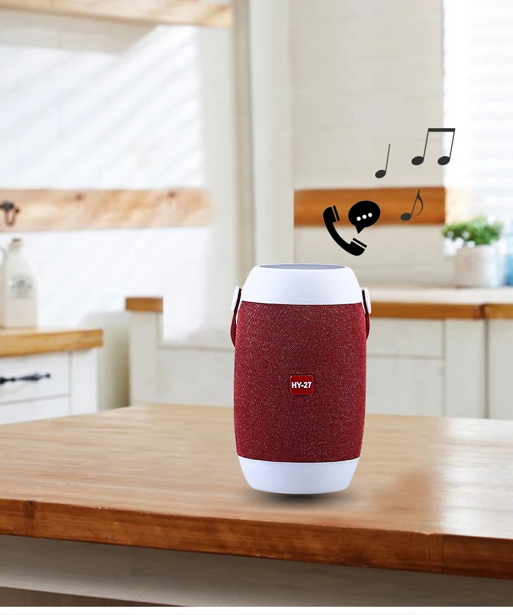 kinter HY-27 USB TF card Portable Wireless Plastic Bluetooths Speaker - ANKUX.COM