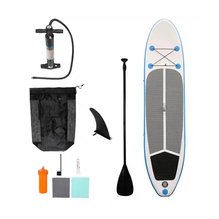 

RTS Hot sale Inflatable SUP Stand Up Paddle board Surfboards Type Sup Paddle,305*76*15cm, As picture/custom