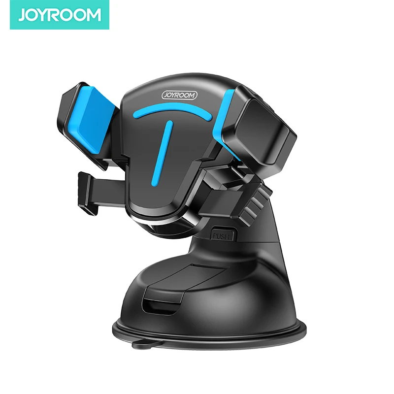 

JOYROOM car mount suction cup universal cellphone dashboard mobile phone holder for car, Black, black&red, black&blue, black&orange