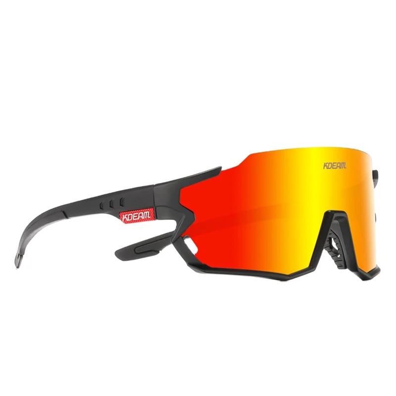 

Kdeam Kd715 TR90 Wind Proof sunglasses Outdoor One-piece Anti Glare UV400 Polarise sunglasses 2021, 6colors