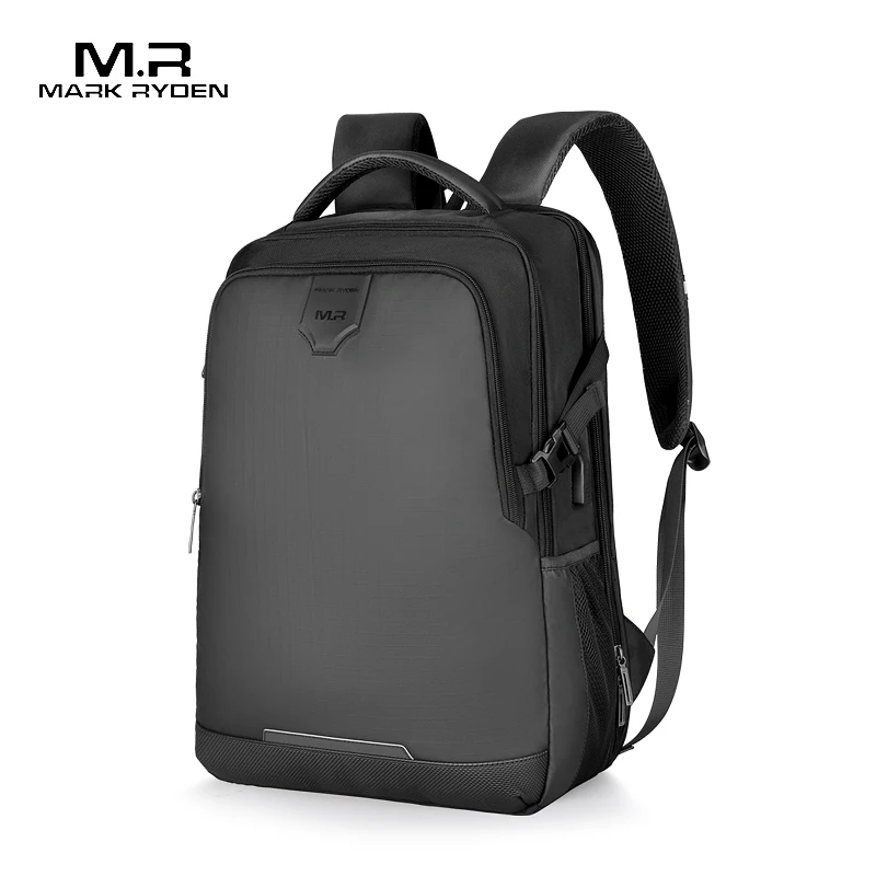 

2021 Mark Ryden waterproof large capacity stylish students laptop backpack bag for men, Black
