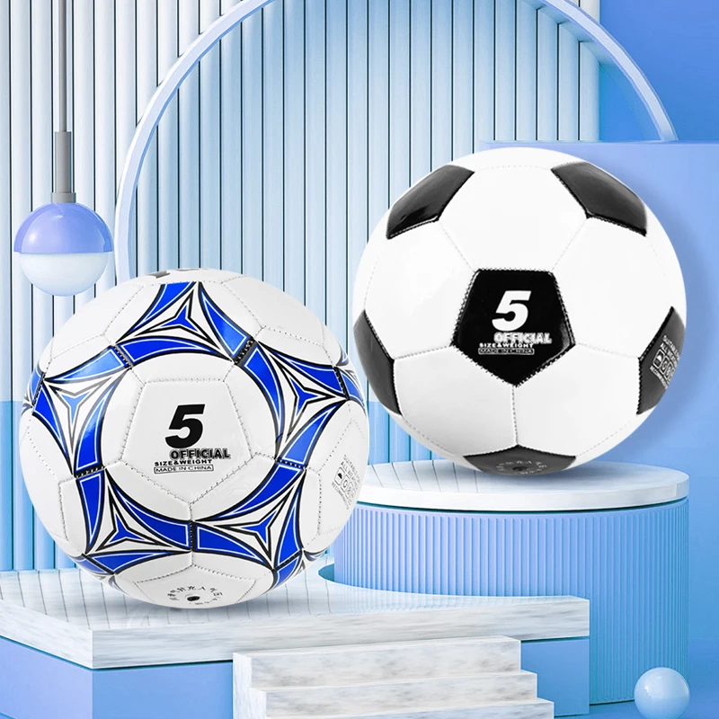 

2022 new arrivals match training balls sports goods custom machine stitched promotion soccer ball size 5 football
