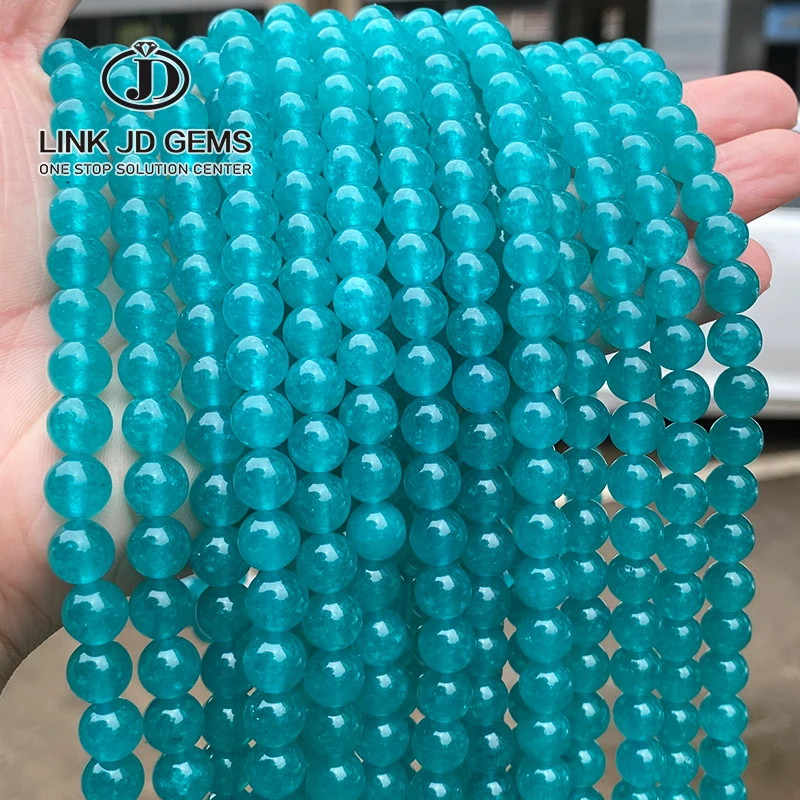 

JD Natural Wholesale Faceted Beads Natural Stone Amazonite Loose Beads For Jewelry Making Bracelet DIY Necklace Accessories