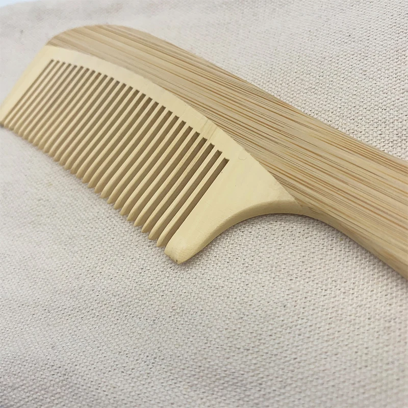 High Quality Fancy Bamboo Hair Comb With Long Handle Buy Bamboo Comb