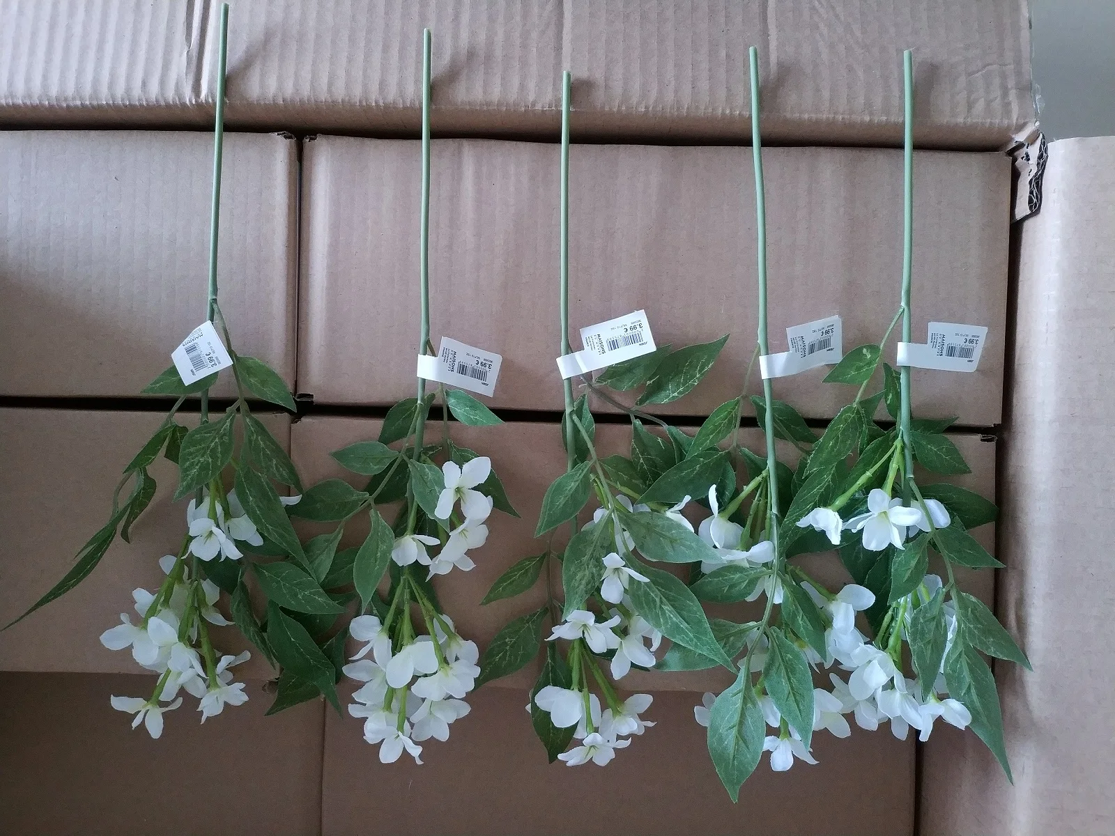 Artificial Flower Jasmine Stem Silk Flower Lifelike Decorative Jasmine Flower Buy Artificial