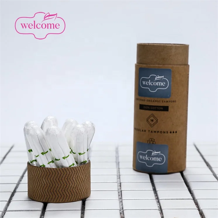 

Best Selling Products 2021 in USA Amazon Fohow Light Regular Super Absorbency Eco friendly Tampon Bag Organic Tampons