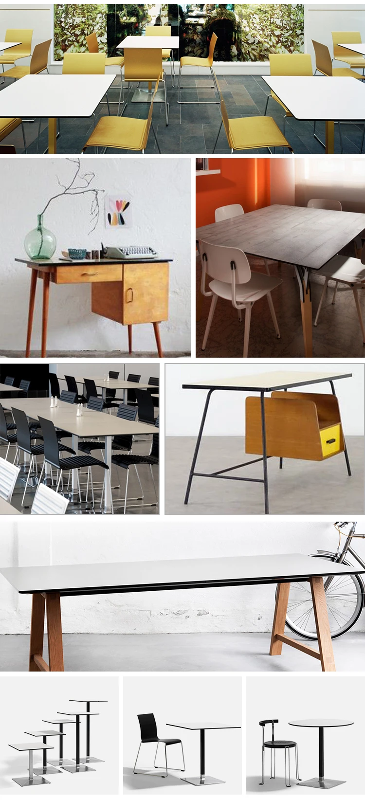 4x8 feet white high gloss furniture hpl high pressure compact laminate sheet for dining table top and office desk
