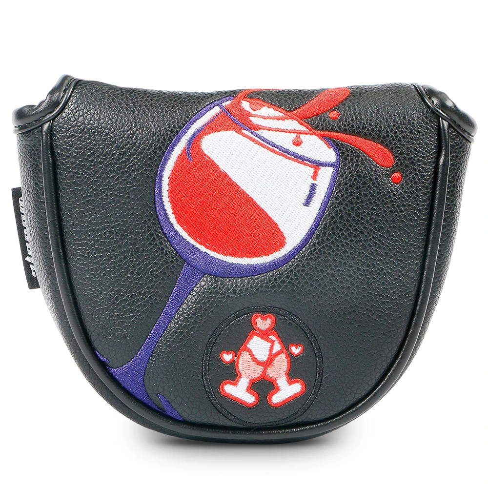 

Wholesale Embroidery Golf Club Covers Golf Mallet Headcover Mallet Putter Cover with Magnetic Closure